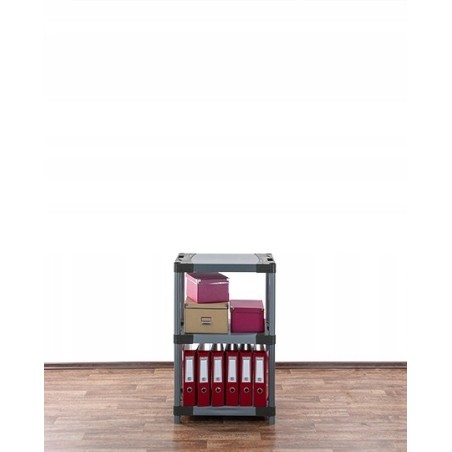 Regał magazynowy regał plastikowy do piwnicy regał do garażu 98x60x46 EKO