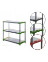Regał magazynowy regał plastikowy do piwnicy regał do garażu 98x150x46 EKO