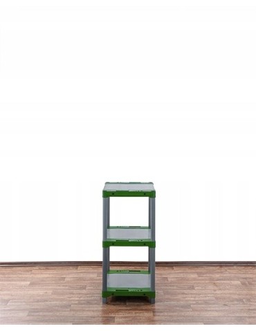 Regały plastikowe - Regał magazynowy regał plastikowy do piwnicy regał do garażu 98x60x46 EKO - product 5