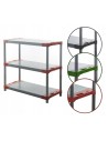 Regał magazynowy regał plastikowy do piwnicy regał do garażu 98x140x46 EKO