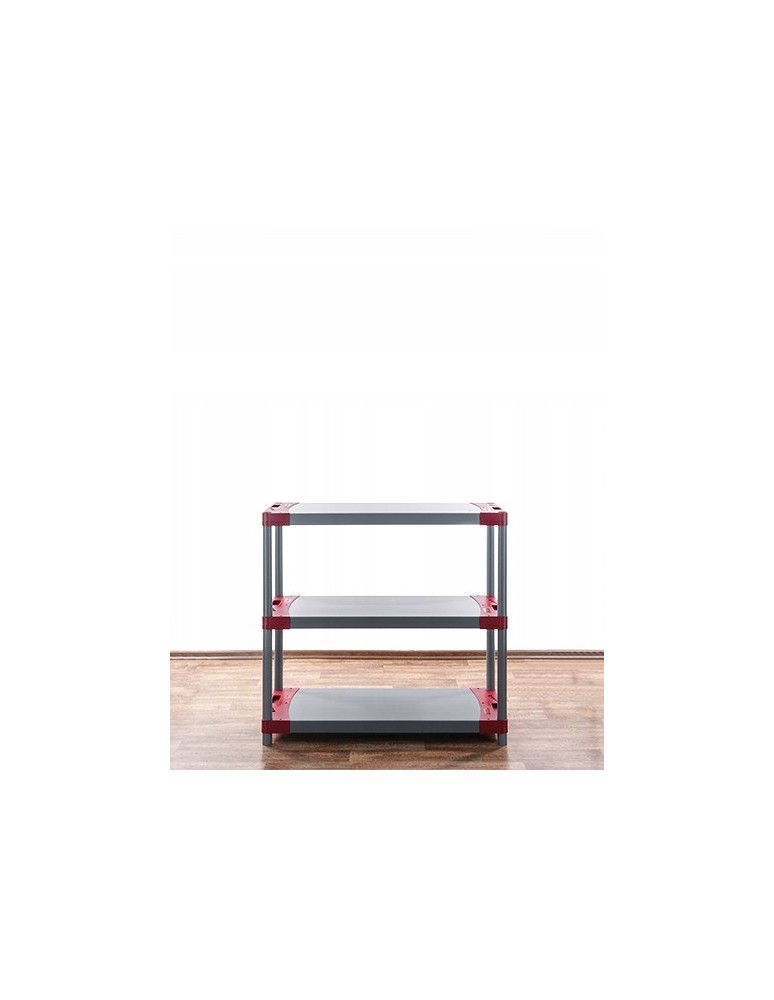 Regały plastikowe - Regał magazynowy plastikowy do piwnicy regał garażowy 98x110x46 3 półki EKO - product MODO24.PL 5