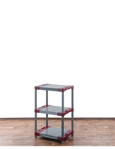 Regały plastikowe - Regał magazynowy regał plastikowy do piwnicy regał garażowy 98x90x46 cm EKO - product 4