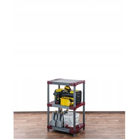 Regał magazynowy regał plastikowy do piwnicy regał do garażu 98x60x46 EKO