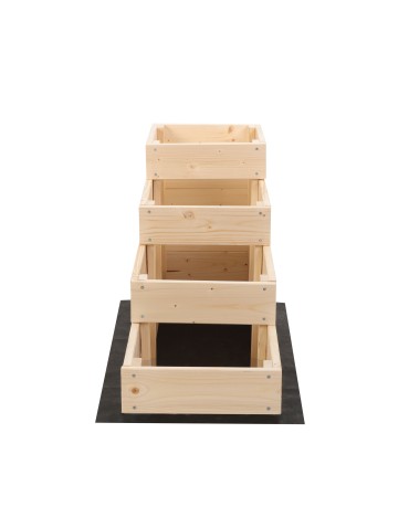 Dom i ogród - Skrzynia na warzywa warzywniak grządka drewniana 30x120 GRATISY EKO - product 5