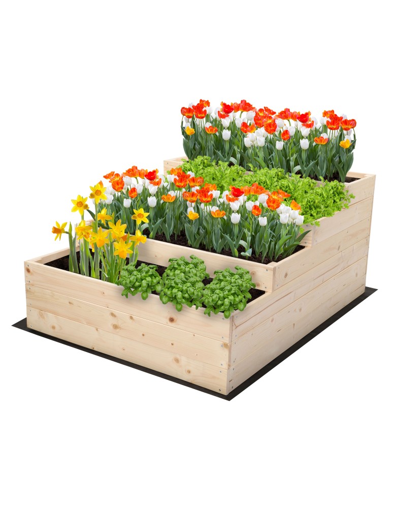 Dom i ogród - Skrzynia na warzywa warzywnik drewniana 90x120 GRATISY WYSOKA ECO - product MODO24.PL 2