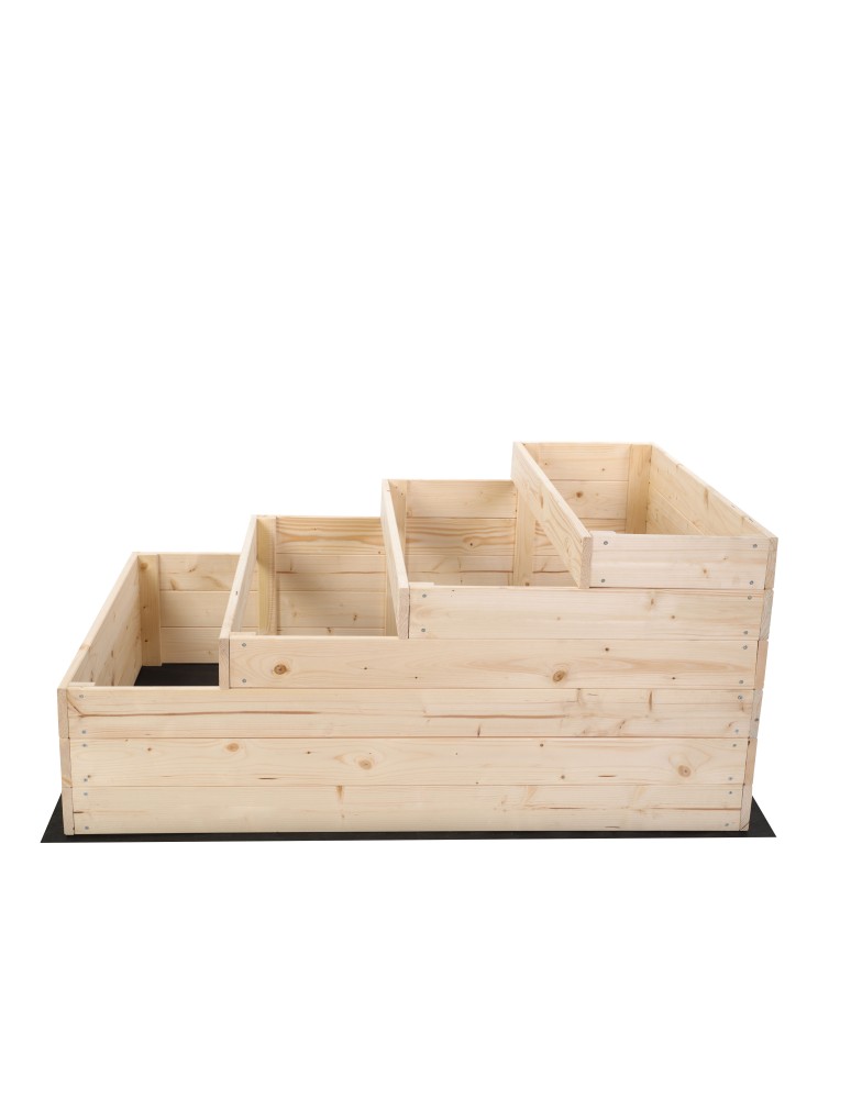 Dom i ogród - Skrzynia na warzywa warzywnik drewniana 90x120 GRATISY WYSOKA ECO - product MODO24.PL 5