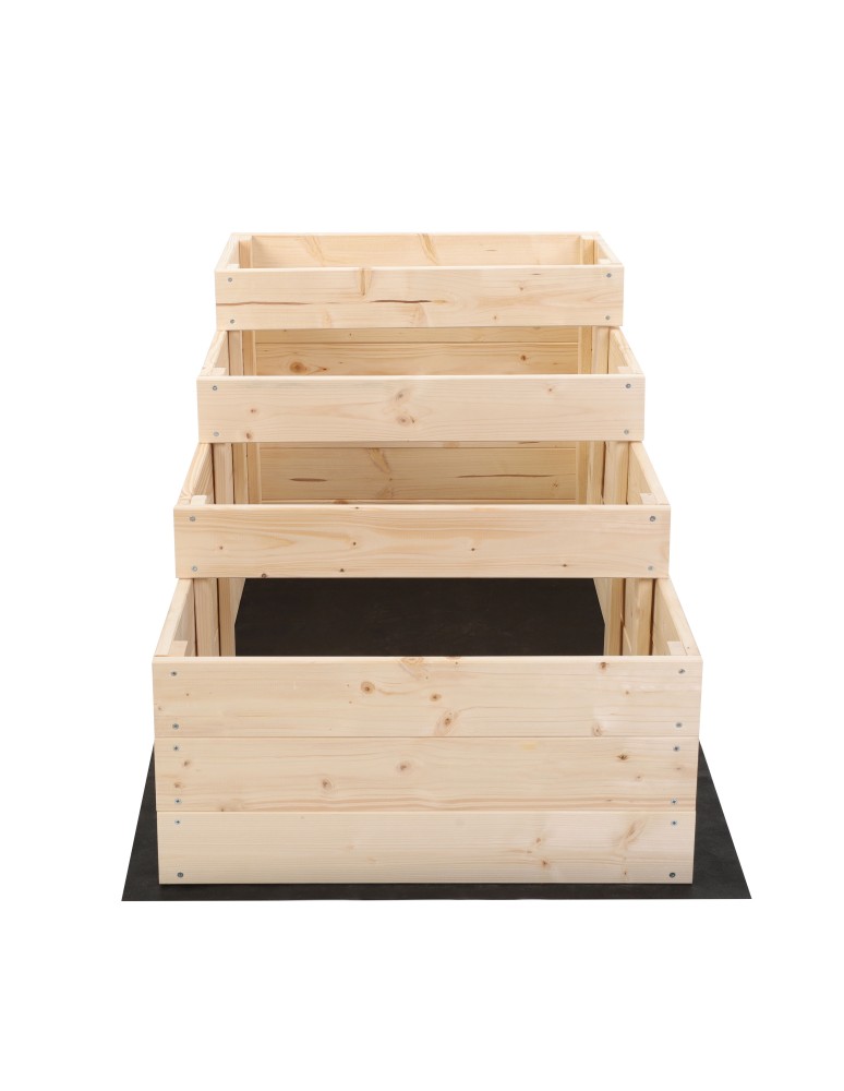 Dom i ogród - Skrzynia na warzywa warzywnik drewniana 60x120 GRATISY WYSOKA ECO - product MODO24.PL 4