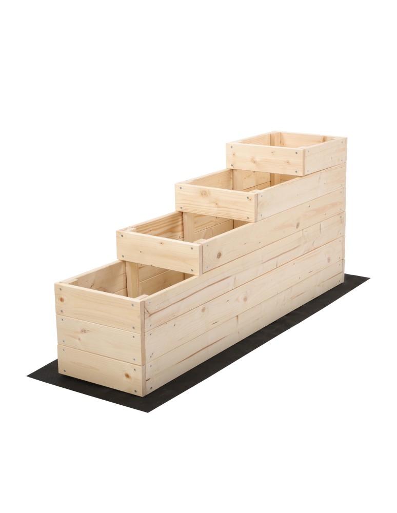 Dom i ogród - Skrzynia na warzywa warzywnik drewniany 30x120 GRATISY WYSOKA ECO - product MODO24.PL 3