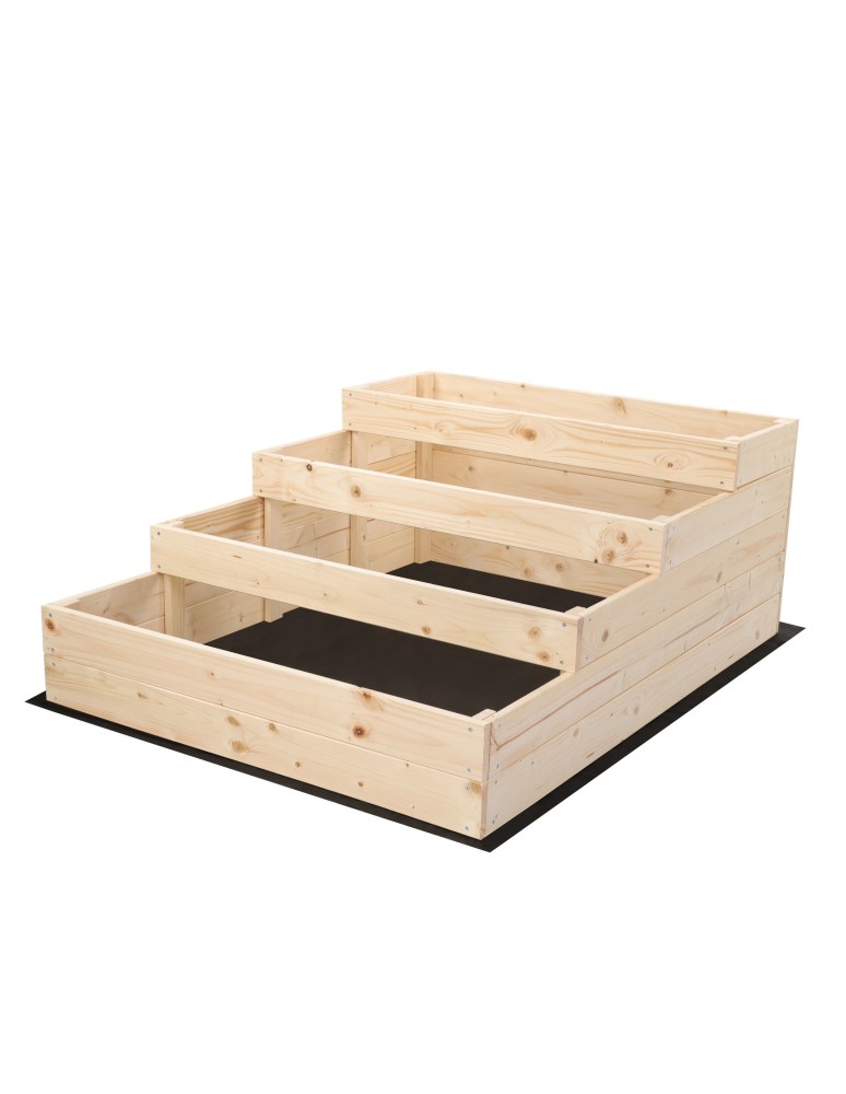 Dom i ogród - Skrzynie na warzywa warzywniak donica drewniany 90x120 GRATISY EKO - product MODO24.PL 3