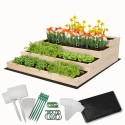 Skrzynia na warzywa warzywniak grządka drewniany 120x120 GRATISY EKO