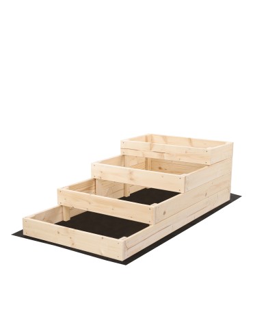 Dom i ogród - Skrzynia na warzywa warzywniak grządka drewniana 60x120 GRATISY EKO - product 3