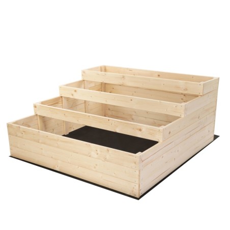 Skrzynia na warzywa warzywnik IMPREGNOWANY 120x120 GRATISY WYSOKA ECO