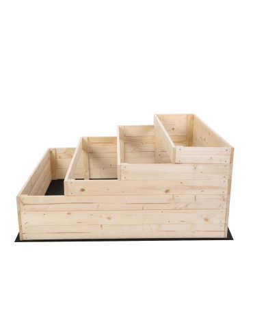 Dom i ogród - Skrzynia na warzywa warzywnik IMPREGNOWANY 120x120 GRATISY WYSOKA ECO - product 4