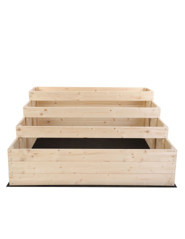 Dom i ogród - Skrzynia na warzywa warzywnik IMPREGNOWANY 120x120 GRATISY WYSOKA ECO - product 5