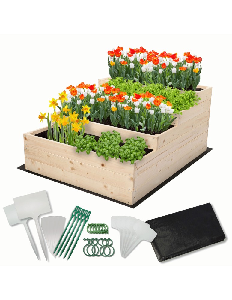 Ogród - Skrzynia na warzywa warzywnik IMPREGNOWANY 90x120 GRATISY WYSOKA ECO - product MODO24.PL 1