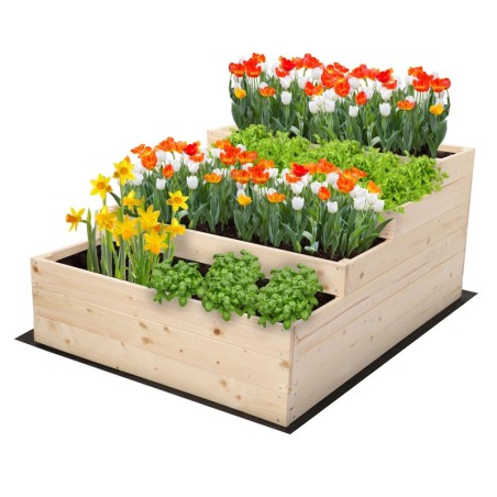 Skrzynia na warzywa warzywnik IMPREGNOWANY 90x120 GRATISY WYSOKA ECO