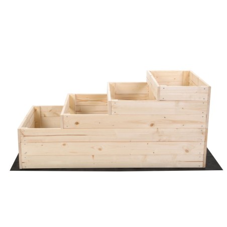 Skrzynia na warzywa warzywnik IMPREGNOWANY 60x120 GRATISY WYSOKA ECO