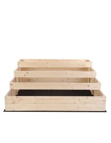 Dom i ogród - Skrzynie na warzywa warzywniak donica IMPREGNOWANY 120x120 GRATISY EKO - product 4