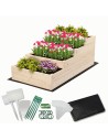 Skrzynie na warzywa warzywniak donica IMPREGNOWANY 60x120 GRATISY EKO