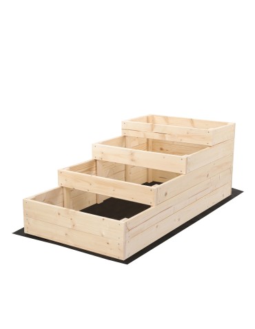 Dom i ogród - Skrzynie na warzywa warzywniak donica IMPREGNOWANY 60x120 GRATISY EKO - product 3