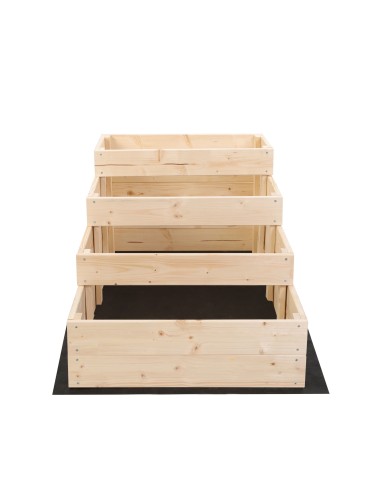 Dom i ogród - Skrzynie na warzywa warzywniak donica IMPREGNOWANY 60x120 GRATISY EKO - product 4