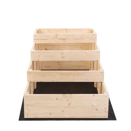 Skrzynie na warzywa warzywniak donica IMPREGNOWANY 60x120 GRATISY EKO