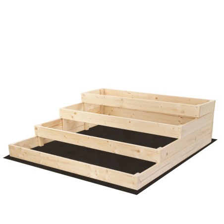 Skrzynia na warzywa warzywniak grządka IMPREGNOWANY 120x120 GRATISY EKO