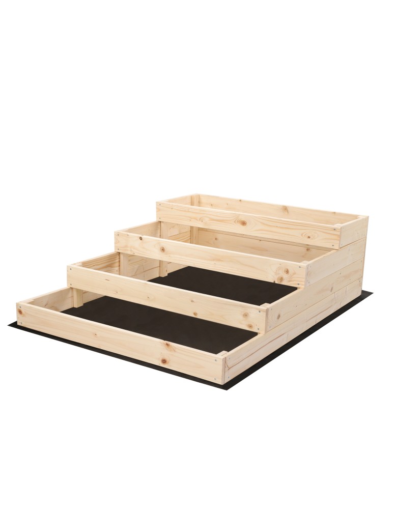 Dom i ogród - Skrzynia na warzywa warzywniak grządka IMPREGNOWANY 90x120 GRATISY EKO - product MODO24.PL 3