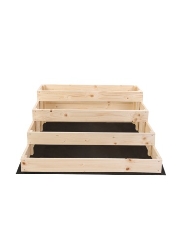 Dom i ogród - Skrzynia na warzywa warzywniak grządka IMPREGNOWANY 90x120 GRATISY EKO - product 5