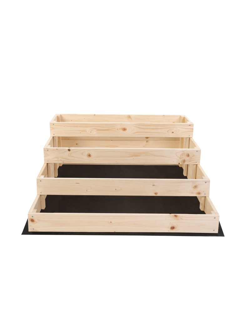 Dom i ogród - Skrzynia na warzywa warzywniak grządka IMPREGNOWANY 90x120 GRATISY EKO - product MODO24.PL 5