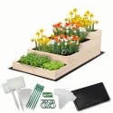 Skrzynia na warzywa warzywniak grządka IMPREGNOWANY 60x120 GRATISY EKO