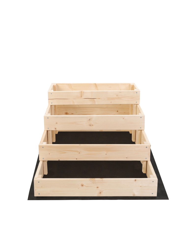 Dom i ogród - Skrzynia na warzywa warzywniak grządka IMPREGNOWANY 60x120 GRATISY EKO - product MODO24.PL 5