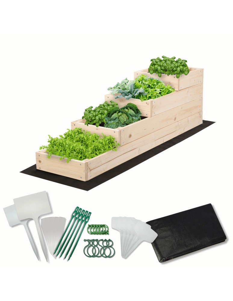 Dom i ogród - Skrzynia na warzywa warzywniak grządka IMPREGNOWANY 30x120 GRATISY EKO - produkt MODO24.PL 1