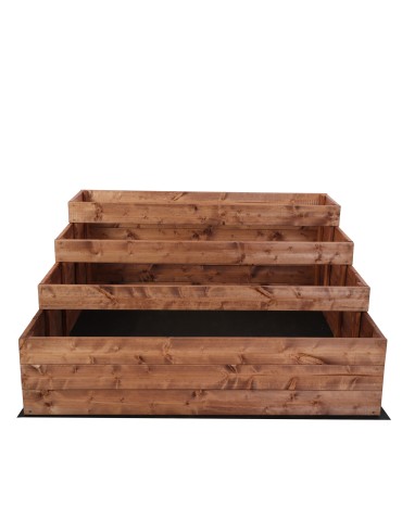 Dom i ogród - Skrzynia na warzywa warzywnik IMPREGNOWANY 120x120 GRATISY WYSOKA ECO - product 4