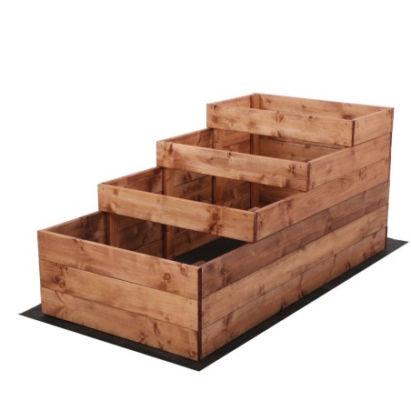 Skrzynia na warzywa warzywnik IMPREGNOWANY 60x120 GRATISY WYSOKA ECO