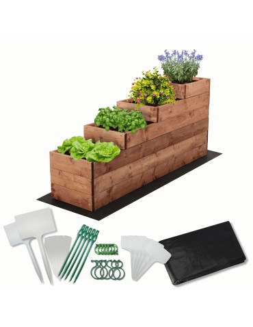 Skrzynia na warzywa warzywnik IMPREGNOWANY 30x120 GRATISY WYSOKA ECO