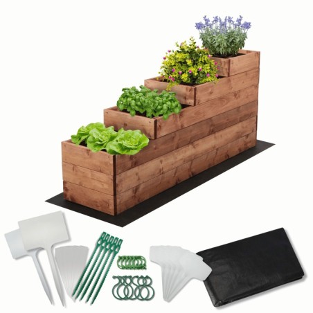 Skrzynia na warzywa warzywnik IMPREGNOWANY 30x120 GRATISY WYSOKA ECO