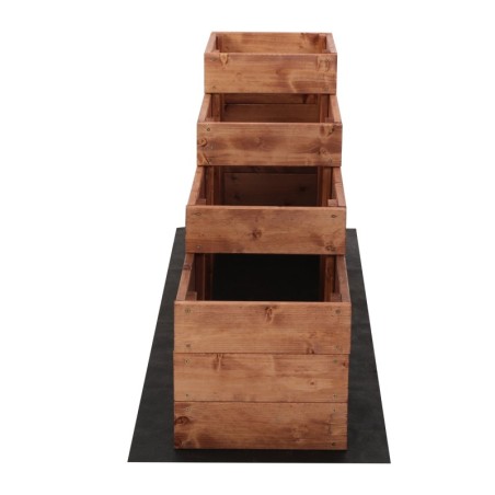 Skrzynia na warzywa warzywnik IMPREGNOWANY 30x120 GRATISY WYSOKA ECO