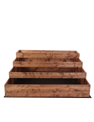 Dom i ogród - Skrzynie na warzywa warzywniak donica IMPREGNOWANY 120x120 GRATISY EKO - product 4