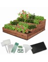 Skrzynie na warzywa warzywniak donica IMPREGNOWANY 90x120 GRATISY EKO