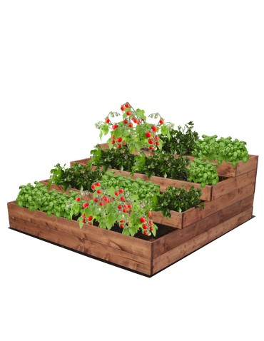 Skrzynie na warzywa warzywniak donica IMPREGNOWANY 90x120 GRATISY EKO - product 2