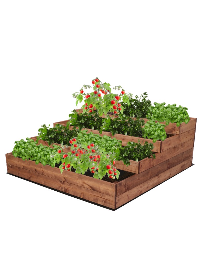 Dom i ogród - Skrzynie na warzywa warzywniak donica IMPREGNOWANY 90x120 GRATISY EKO - product MODO24.PL 2