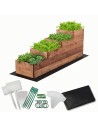 Skrzynie na warzywa warzywniak donica IMPREGNOWANY 30x120 GRATISY EKO