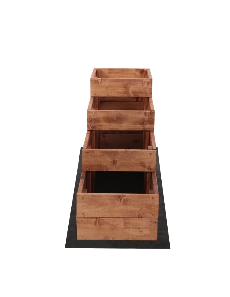 Dom i ogród - Skrzynie na warzywa warzywniak donica IMPREGNOWANY 30x120 GRATISY EKO - product MODO24.PL 5