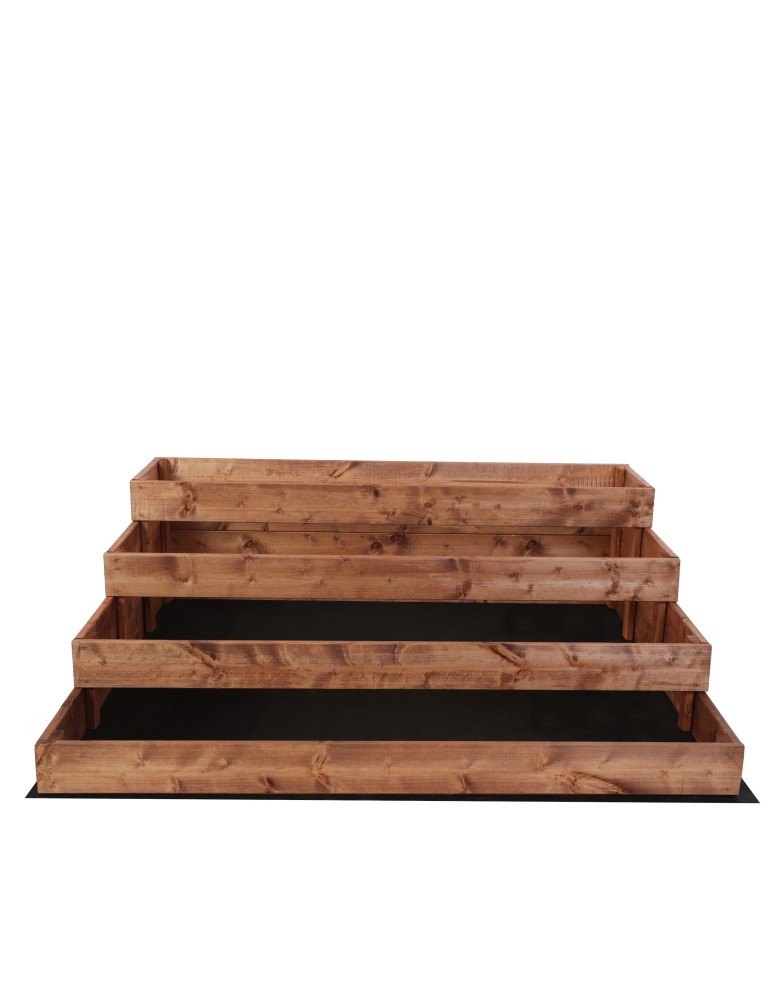 Dom i ogród - Skrzynia na warzywa warzywniak grządka IMPREGNOWANY 120x120 GRATISY EKO - product MODO24.PL 5