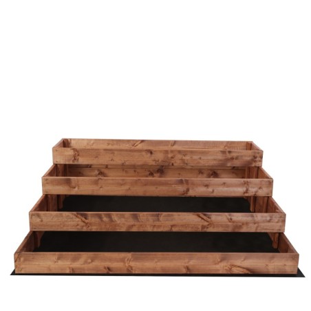 Skrzynia na warzywa warzywniak grządka IMPREGNOWANY 120x120 GRATISY EKO