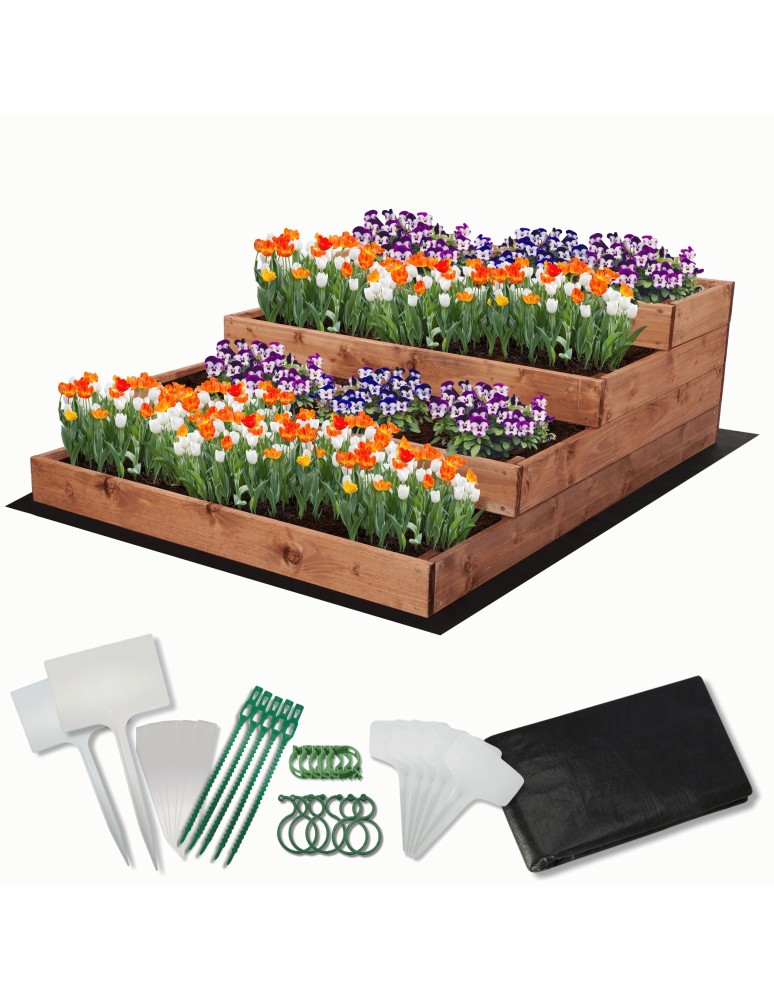 Dom i ogród - Skrzynia na warzywa warzywniak grządka IMPREGNOWANY 90x120 GRATISY EKO - produkt MODO24.PL 1