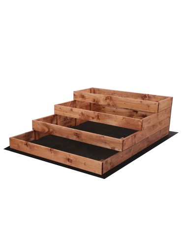 Dom i ogród - Skrzynia na warzywa warzywniak grządka IMPREGNOWANY 90x120 GRATISY EKO - product 3