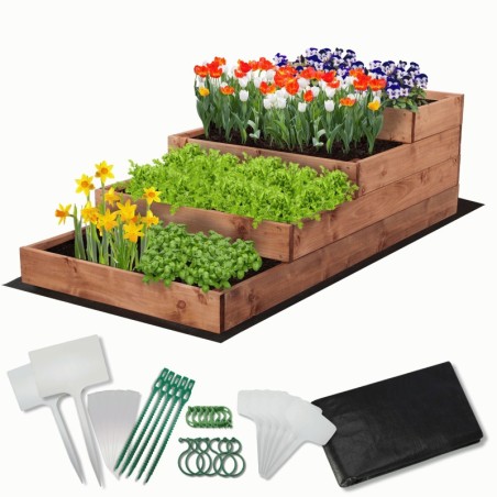 Skrzynia na warzywa warzywniak grządka IMPREGNOWANY 60x120 GRATISY EKO