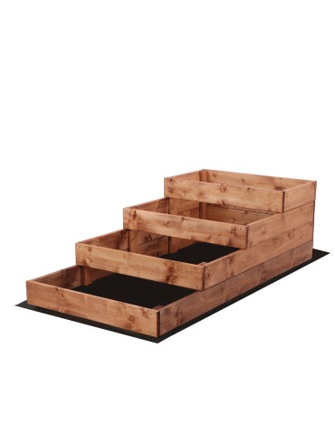 Dom i ogród - Skrzynia na warzywa warzywniak grządka IMPREGNOWANY 60x120 GRATISY EKO - product 3